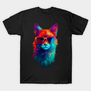 Fox in sunglasses T-Shirt